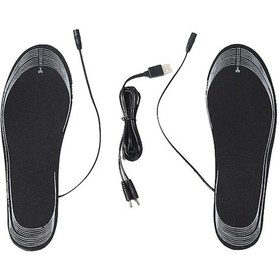 Resim Jzcat Usb Şarj Edilebilir Ayak Isıtıcı Tabanlık Siyah 