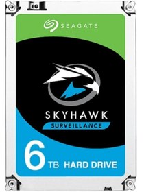 Resim Seagate SkyHawk 3.5 inç 6 TB 7200 RPM Sata 3.0 Harddisk Seagate