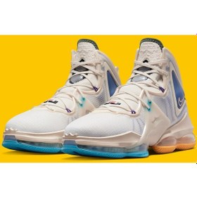 Resim Nike Lebron 19 Lakers Erkek Spor Ayakkabı 