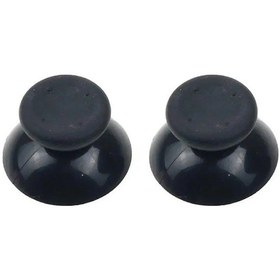 Resim Siyah-jcd 2 Adet Analog Joystick Thumb Çubuk Kavrama Kapağı Microsoft Xbox 360 Joypad Denetleyici Thumbsticks Kapak 