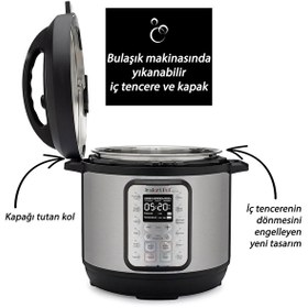 Resim OEM Duo 8 Plus 9'u Bir Arada 7.6 Litre Basınçlı Pişirici 113-0063-01-EU OEM