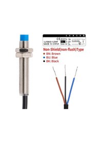 Resim LJ10A3-1-Z/AY 6-36V 1mm PNP NC Endüktif Mesafe Sensörü 
