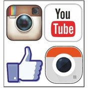 Resim A5 Sticker 063 Tek Paket Çoklu Sticker Çok Renkli 