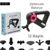 Resim Kuzgun Ticaret 12 Başlıklı Masaj Aleti ( Lisinya ) 