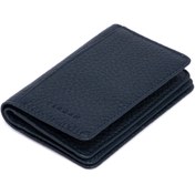 Resim Lacivert Deri Unisex Kredi Kartlık - S1KK00001601-U8F 