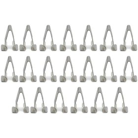 Resim Araç İç Döşeme Tutucuları İçin 20 Adet Metal İç Döşeme Paneli Astar Yay Klipsi Otomobil Yedek Parçaları Çoğu Araba - Kaiyi 