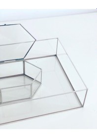 Resim Vitrayverteks Söz Nişan Gümüş Sunum Seti 2 Adet Vazo 1 Tepsi 1 Yüzük Kusutu 