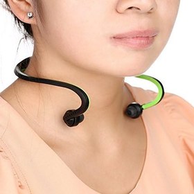 Resim Kompakt Dijital Müzik Çalar Çift Kanallı Spor MP3 FM Fonksiyonlu Kablolu Tak-Çıkar Kart Siyah + Mavi Oyuncu için 