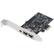 Resim PCI Express 1394 Firewire Kart 2x6 pin soket 1x4 pin soket 