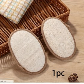 Resim 1 adet Doğal Peeling Banyo Süngeri - Duş, Spa ve Masaj için Elde Tutulan Vücut Temizleyici - Yumuşak, Dayanıklı, Hızlı Kuruyan Tasarım ile Asma Döngüsü (Koku Yok) 