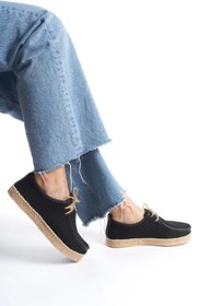 Resim bronze ayakkabı Unisex Siyah Bez Spor Ayakkabı 