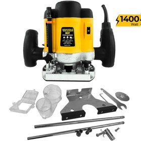 Resim Anadolu Strong Anadolustrong Ans1027 1400w Profesyonel Çift Kollu Freze Makinası 