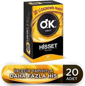 Resim Okey Nirvana 20'li + Hisset 20'li Prezervatif 
