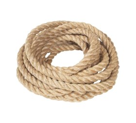 Resim 10 Mm 30 Metre Jüt Halat Ip Dekoratif Hasır Ip Kendir Halat 