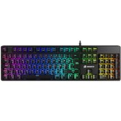 Resim Gamebooster G24b Enigma Rainbow Aydınlatmalı Red Switch Siyah Mekanik Gaming Klavye 