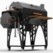 Resim Hotbbaq Hot Big Quartz 100cm Camlı Smoker Barbekü Mangal 