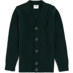 Resim U.s. Polo Assn. Erkek Çocuk Koyu Yeşil Hırka (Triko) 50317150-VR079 