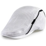 Resim Şık Ve Pratik File Desenli Nefes Alabilen Ördek Ağızlık Kapağı, Spor Ve Günlük Kullanım İçin Uygun Beyaz 