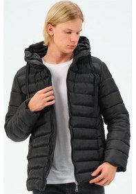 Resim M8658 Dewberry Erkek Mont-siyah Siyah 