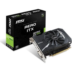 Resim MSI NVIDIA GeForce GTX 1050 Ti AERO ITX OCV1 4GB 128bit GDDR5 Ekran Kartı GTX 1050 Ti AERO ITX 4G OCV1 ( GEFORCE GTX 1050 TI AERO ITX 4G OCV1 ) 