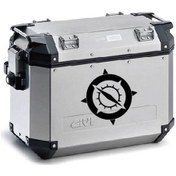 Resim Pusula Desenli Motosiklet Çanta Sticker Etiket Modeli 4 