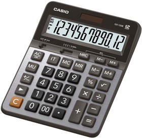 Resim Casio GX-120B 12 Hane Masa Üstü Hesap Makinesi 