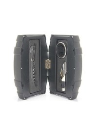 Resim Himarry Fıçı Tasarımı Tirbuşon Seti Bakır 