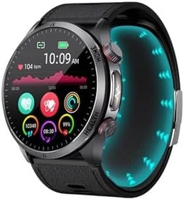 Resim Spovan Electro Pro 2 Hava Basınçlı Tansiyon NFC Sesli Görüşme EKG Türkçe Akıllı Saat 