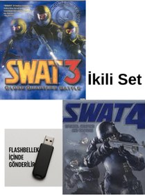 Resim Tigdes SWAT 3 & SWAT 4 PC Oyunu | 2’li Nostalji Paketi | Kuruluma Hazır Flash Bellek | Windows Uyumlu 