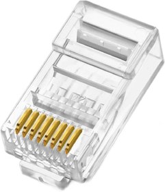 Resim Kaliteli Rj45 Cat5 / Cat5E Ethernet Konnektör Soketi (100 Adet) 