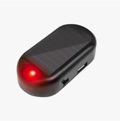 Resim Petinka Alarm Araç İçin Caydırıcı Solar Şarj Olan Güçlü Yapışkanlı Işıklı Plastik Mini Sahte Alarm 
