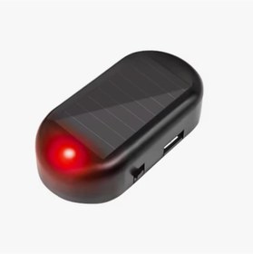 Resim Petinka Alarm Araç İçin Caydırıcı Solar Şarj Olan Güçlü Yapışkanlı Işıklı Plastik Mini Sahte Alarm 