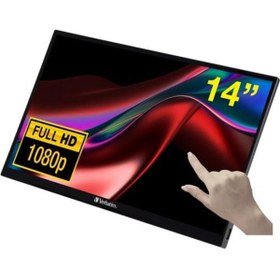 Resim Verbatim PMT-14 14" 6 ms Full HD IPS 60 Hz Dokunmatik Taşınabilir Monitör 