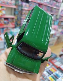 Resim OYUNCAKSAHİLİ Mark 1 Transit 1969 Tarzı Minibüs Nostaljı Metal Kapı Açılır ışık Ses Koleksiyon Model Yeşil 