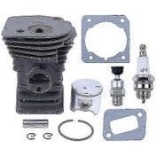 Resim Motorlu Testere Motoru Tamir Takımı Husqvarna 340 345 Silindir Piston Seti 503870276 . 