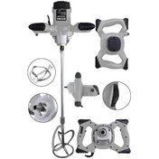 Resim Steiner 3000 W Bakır Sargı Alçı Boya Ve Harç Karıştırıcı Mikser Gri 