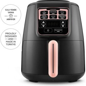 Resim Özbience Air Pro Cook Xl 2-In-1 Konuşan Airfryer Rosegold, 4 Kişilik 