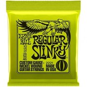 Resim Ernie Ball P02221 10-46 Elektro Gitar Teli Regular Slinky Nickel 