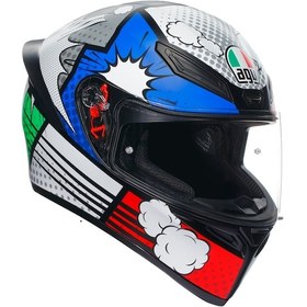 Resim AGV K1 S Bang Matt Blue Kapalı Kask 