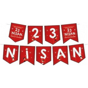 Resim 23 Nisan Kutlu Olsun Zikzak Banner 