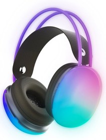 Resim Karler Bass DRNDS KRH1 RGB Kafaüstü Kablosuz Kulaklık (154553) - Siyah 