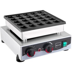 Resim Remta W26 Yuvarlak Bubble Waffle Makinesi, 25'li, Elektrikli 