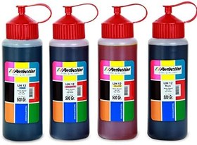 Resim Perfection Canon Uyumlu G1415 G2415 G3415 G4415 Tanklı Yazıcı Mürekkep Dolum Seti̇ 4 x 500 gr. 