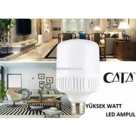 Resim Cata Ct-4328 E27 Duylu 60 Watt Yüksek Wat Led Tasarruflu Ampul Altmış Watt Beyaz 