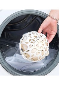 Resim 3 Parça Sütyen Ve Çamaşır Yıkama Topu Pratik Plastik Iç Çamaşır Yıkama Topu Renkli 