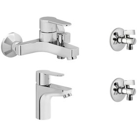 Resim Artema Win S Banyo Batarya Seti + Filtreli Ara Musluk Krom 2 Adet 