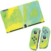 Resim Nintendo Switch Oled Suluboya Serisi Mat Koruyucu Kılıf 