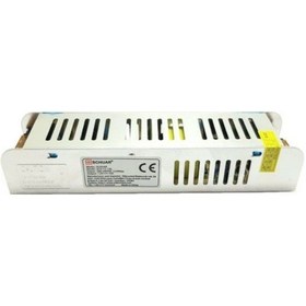 Resim 12 Volt 8.5 Amper Metal Slim Kasa 100 Watt Adaptör 