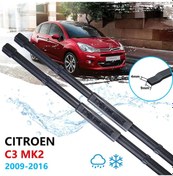 Resim Citroen C3 Ön Cam Silecek Süpürgesi Takımı 2010-2015 