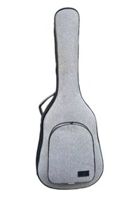 Resim Klasik Gitar Çantası - Kılıf - Siyah Fitil - Su Geçirmez-gtrgriblack001 